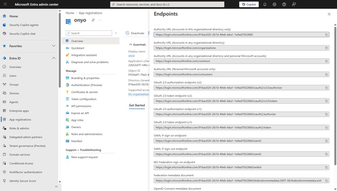 Microsoft Entra, Endpoints with OAuth 2.0 authorization endpoint (v2) and OAuth 2.0 token endpoint (v2)